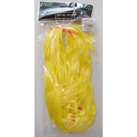 QX Quickie Ties 24mm Yellow #73948 - Pack of 25