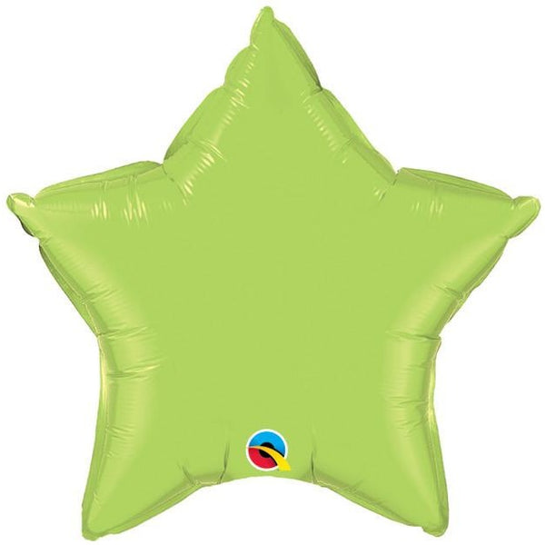 50cm Star Foil Lime Green Plain Foil #76231 - Each (Unpkgd.)