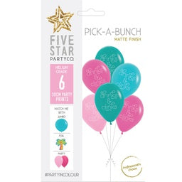 30cm Pick A Bunch DRINKS & Clinks pack of 6 #750081