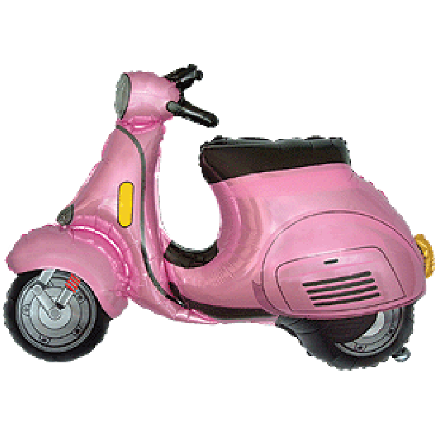 Motor skuter hot sale pink