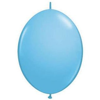 15cm Quick Link Pale Blue Qualatex Quick Link Balloons #90185 - Pack of 50