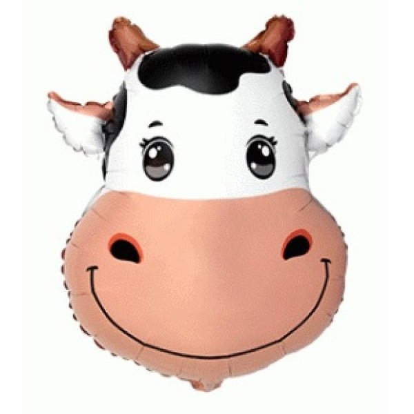 56cm Foil Shape COW Head #901874 - Unpackaged