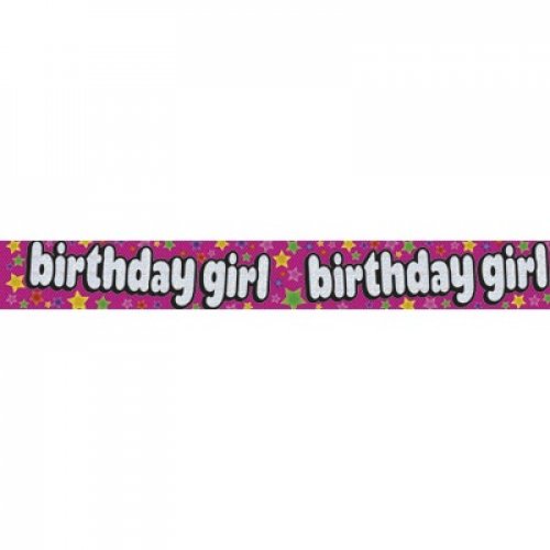 2.6m BANNER Birthday Girl #AP109205