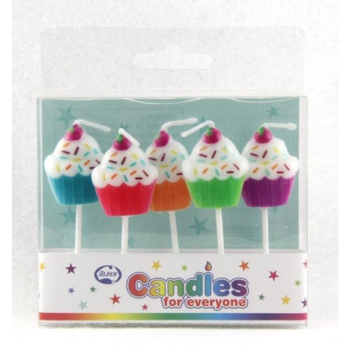 Candle Cup Cakes Pack of 5 #442506