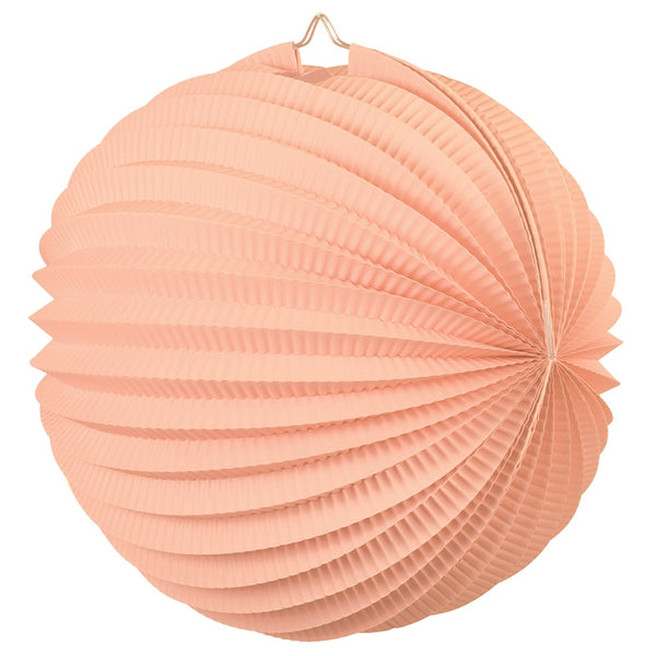 Accordian Lantern 35cm PEACH #FS5213PH