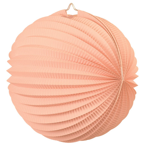 Accordian Lantern 35cm PEACH #FS5213PH