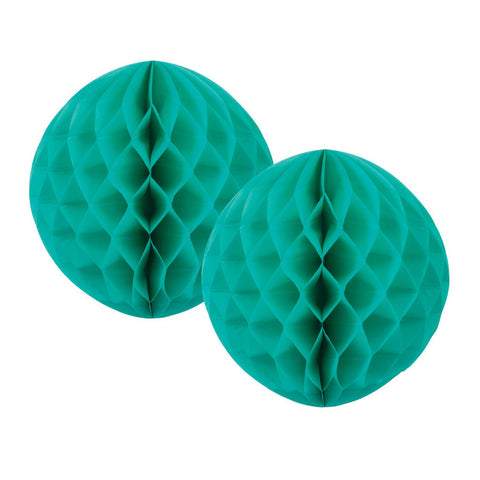 Honeycomb Ball 15cm CLASSIC TURQUOISE 2 Pack #FS5212T