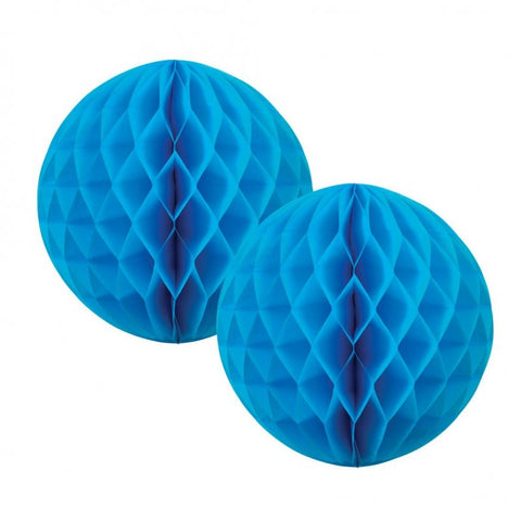 Honeycomb Ball 15cm ELECTRIC BLUE 2 Pack #FS5212EB