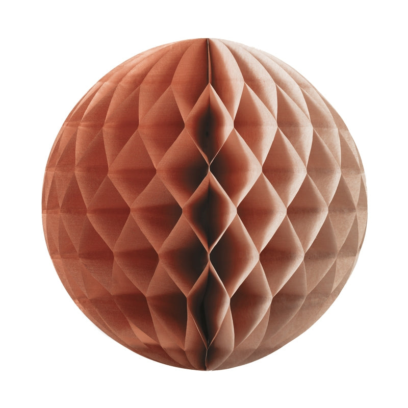 Honeycomb Ball 25cm MET ROSE GOLD #FS5209RG