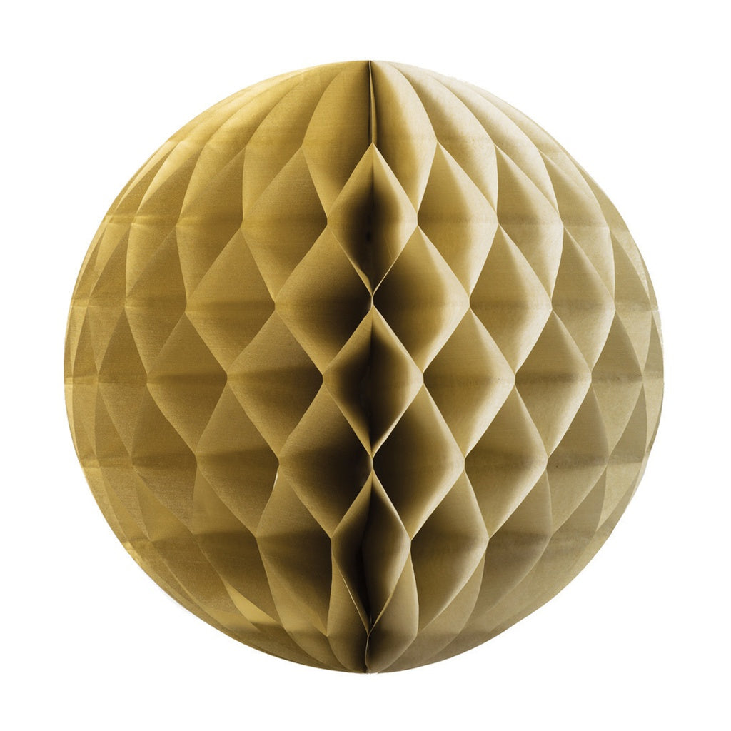 Honeycomb Ball 25cm GOLD #FS5209G