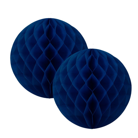 Honeycomb Ball 15cm NAVY BLUE 2 Pack #FS5212NB