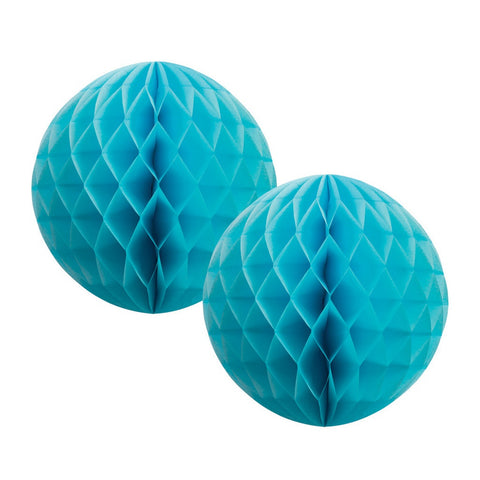 Honeycomb Ball 15cm PASTEL BLUE 2 Pack #FS5212PB