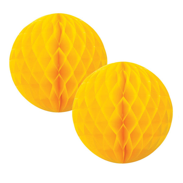 Honeycomb Ball 15cm YELLOW 2 Pack #FS5212Y