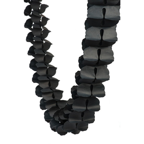 Honeycomb Garland BLACK 4m #FS5215BLK