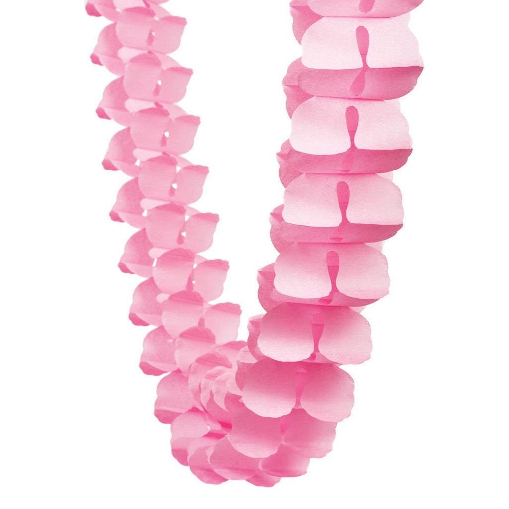 Honeycomb Garland CLASSIC PINK 4m #FS5215CP