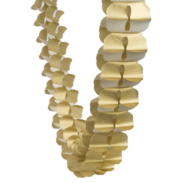 Honeycomb Garland MET GOLD 4m #FS5215G