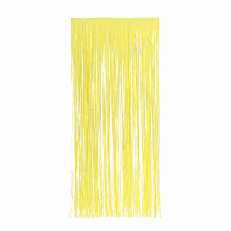 Matte Foil CURTAIN PASTEL YELLOW #FS5350PY 90cm x 2.00m - Each