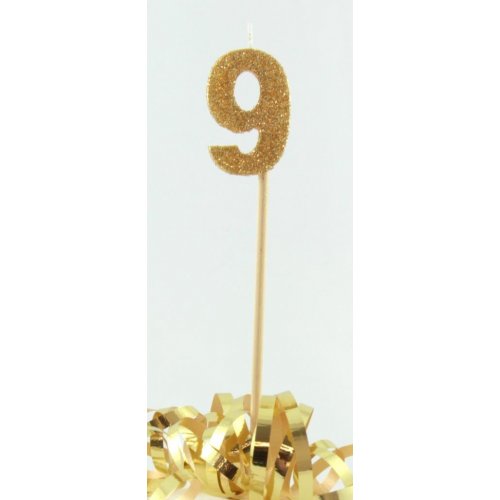 Long Stick Candle Nine Gold #447809 Each