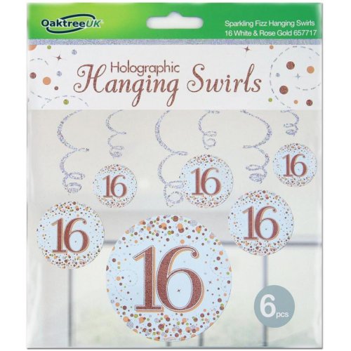 Hanging Swirl SPARKLING FIZZ 16th Rose Gold #APOT657717