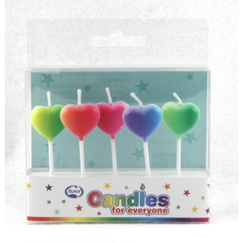 Candle Hearts Mixed Pack of 5 #442550