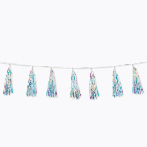 Iridescent TASSEL Garland 2.44m x 35cm #53417