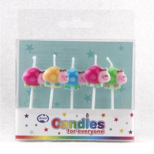 Candle Lady Bugs Pack of 5 #442509