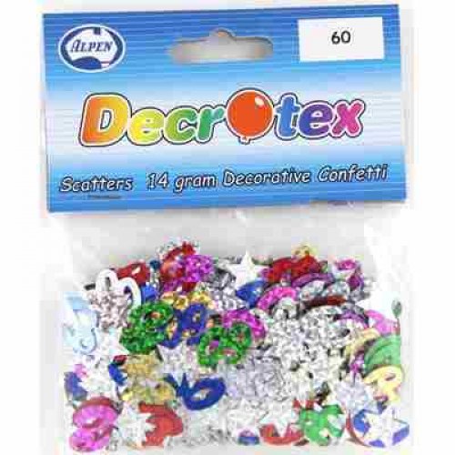 Scatters 14g Pack MIXED 60's #AP108389