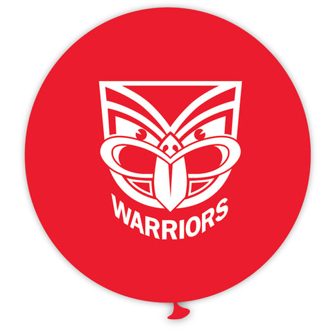 90cm Latex NRL Print WARRIORS - Each  #NRL202