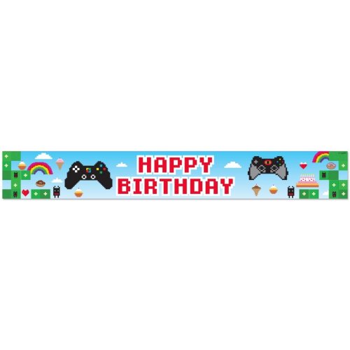 BANNER 2.7m Blox Game day BIRTHDAY #OT625709