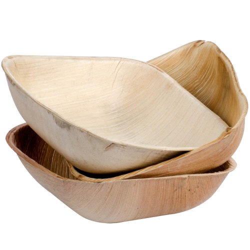 Palm Leaf SQUARE Bowl 5