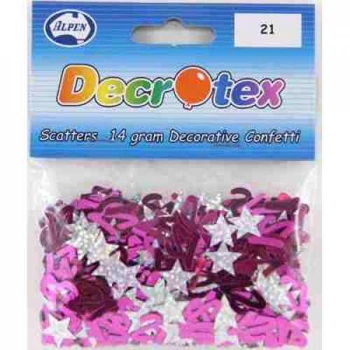 Scatters 14g Pack PINK 21's #AP108380