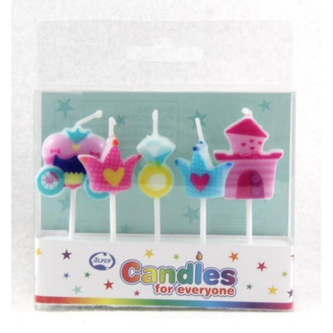 Candle Princess Pack of 5 #442520