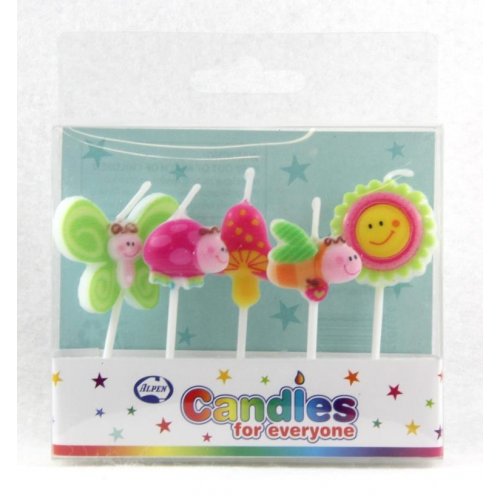 Candle Spring Time Pack of 5 #442510