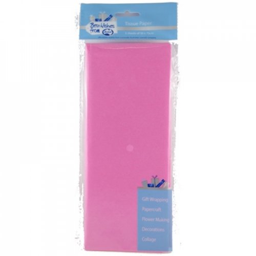 18gsm Tissue Paper 50cm x 75cm P5 Light Pink #465172