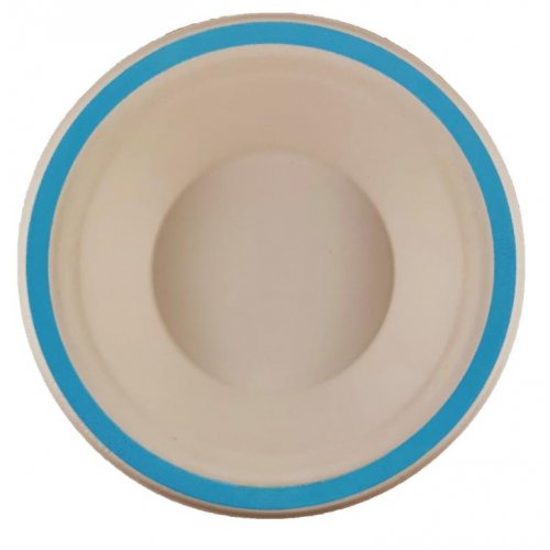 Sugar Cane Bowl 160mm LIGHT BLUE 10Pk #AP400314