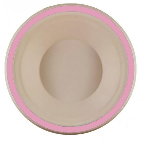 Sugar Cane Bowl 160mm LIGHT PINK 10Pk #AP400313