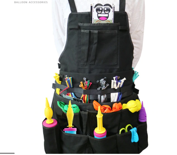 APRON Premium Balloon Black #B121