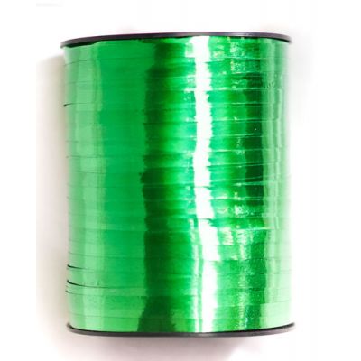 METALLIC Ribbon 455m/497yd x 5mm GREEN each #1241017