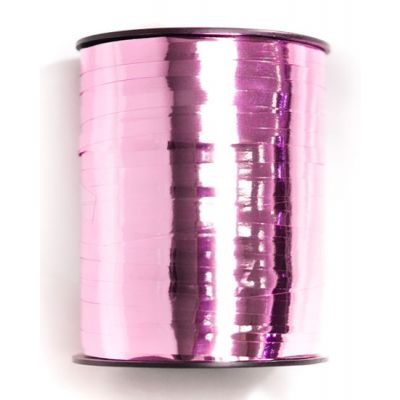 METALLIC Ribbon 455m/497yd x 5mm LIGHT PINK each #1241014