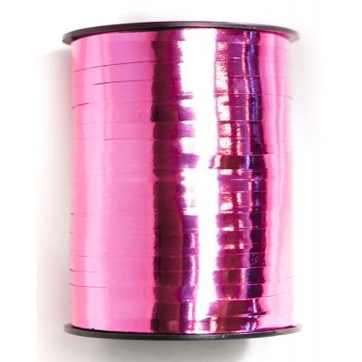 METALLIC Ribbon 455m/497yd x 5mm ROSE PINK each #1241015