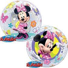 56cm Single Bubble Minnie Mouse Bow-Tique  #41065 - Each