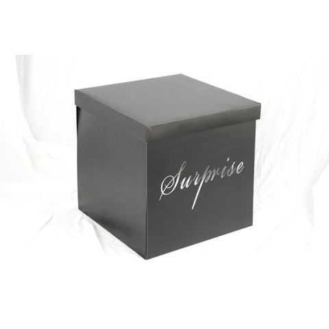 SURPRISE Unfolding Balloon BOX Black #B510-B