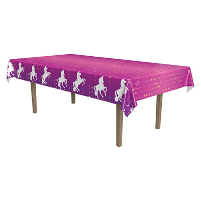 Unicorn Print Tablecover 137cm x 274cm #B53454